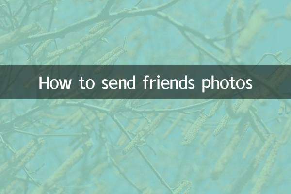 Cómo enviar fotos a amigos