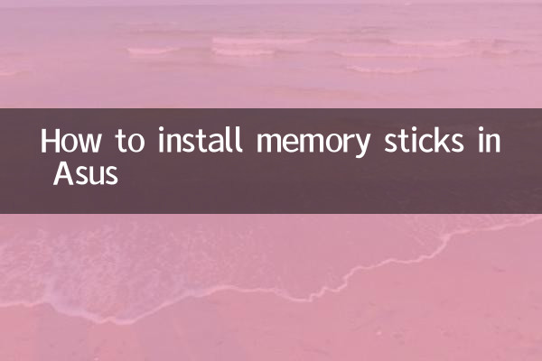 ASUS এ মেমরি স্টিকগুলি কীভাবে ইনস্টল করবেন
