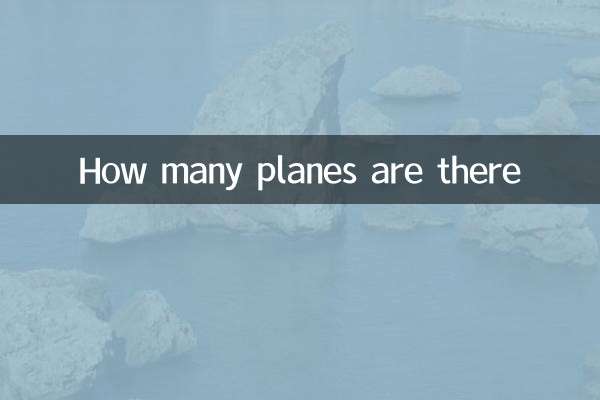 How many planes are there