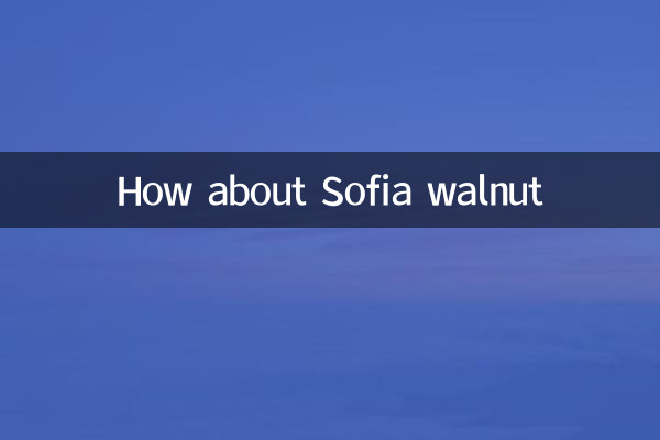 Que tal Sofia Walnut