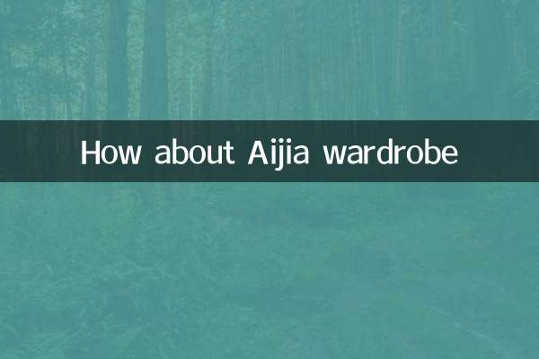 Как насчет гардероба Aijia