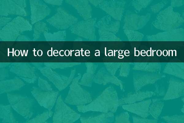Como decorar um quarto grande