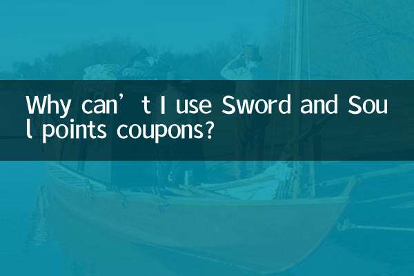 Por que não posso usar cupons de pontos Sword and Soul?