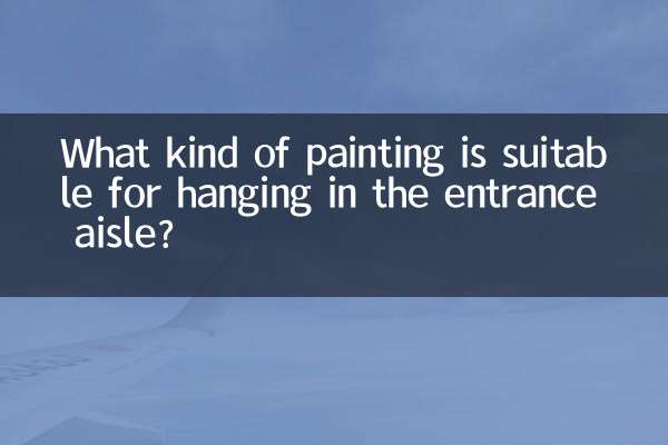 玄関通路に飾るのに適した絵画は何ですか?
