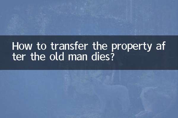 वृद्ध व्यक्ति के मरने के बाद संपत्ति का हस्तांतरण कैसे करें?