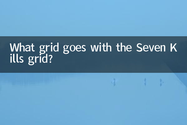 Welches Raster passt zum Seven Kills-Raster?