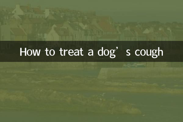 Como tratar a tosse de um cachorro