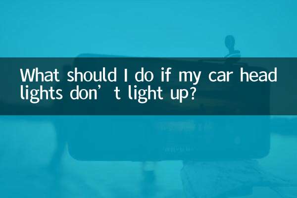 Cosa devo fare se i fari della mia auto non si accendono?