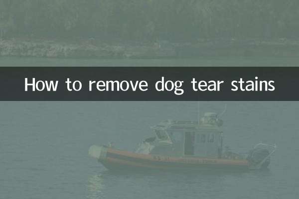 Como remover manchas de lágrimas de cachorro