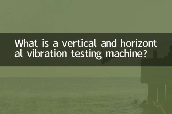 縦横振動試験機とは何ですか？
