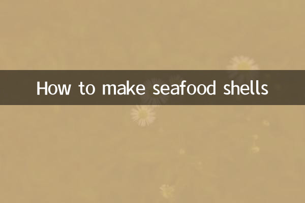 Come preparare le conchiglie di pesce