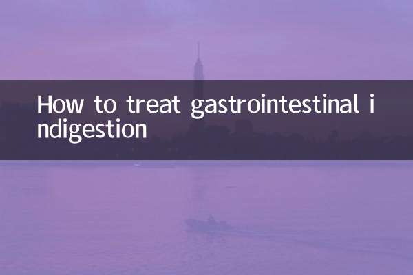 Come trattare l'indigestione gastrointestinale