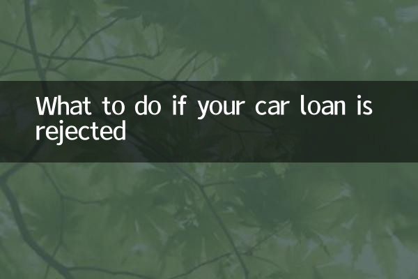 اگر آپ کی کار لون کو مسترد کردیا جائے تو کیا کریں