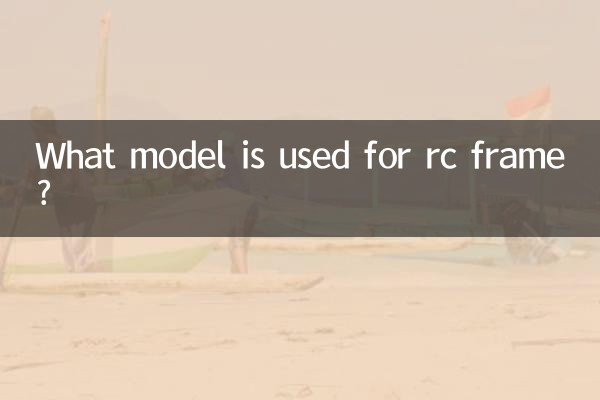आरसी फ्रेम के लिए किस मॉडल का उपयोग किया जाता है?