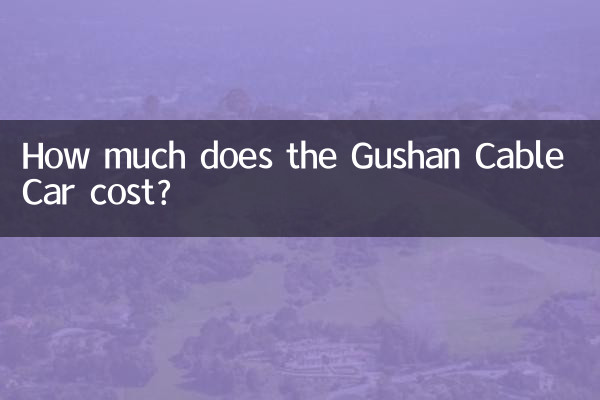 गुशान केबल कार की कीमत कितनी है?