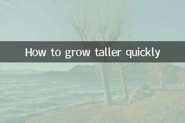 Como crescer mais alto rapidamente