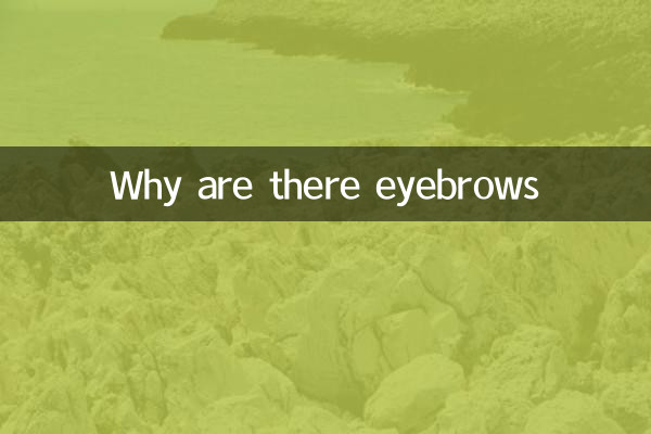 為什麼會有連心眉