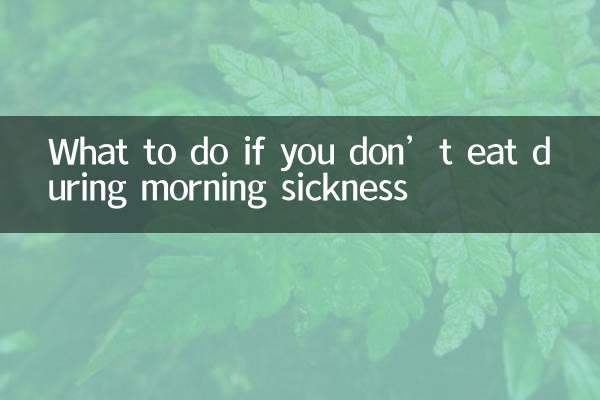 孕吐不吃飯怎麼辦