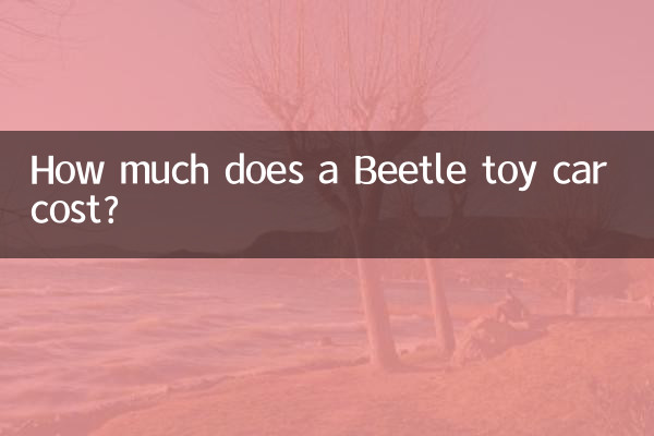 How much does a Beetle toy car cost?