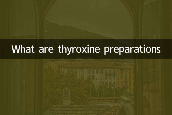 Was sind Thyroxinpräparate?