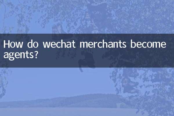 Como os comerciantes do Wechat se tornam agentes?