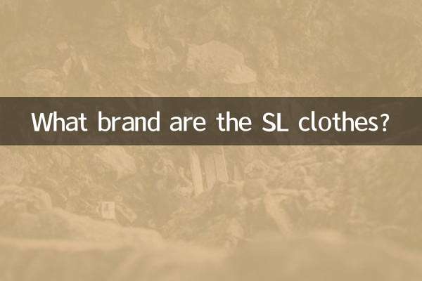 Qual marca são as roupas do SL?