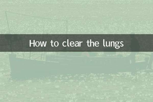 Cómo limpiar los pulmones