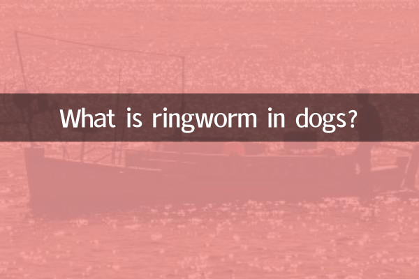 ¿Qué es la tiña en los perros?