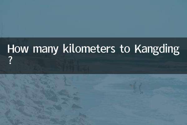 Сколько километров до Кандинга?