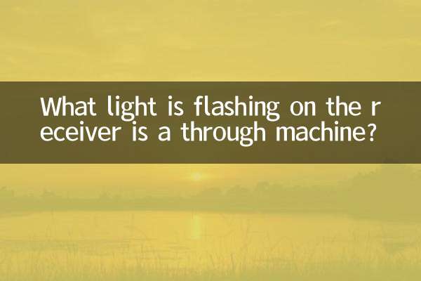 Quale spia lampeggia sul ricevitore è una macchina passante?