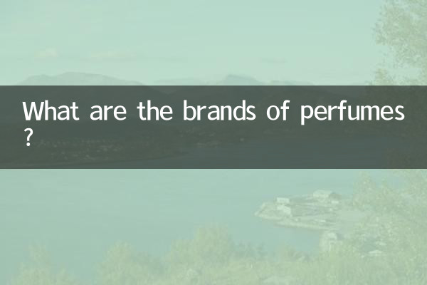 Quali sono le marche di profumi?