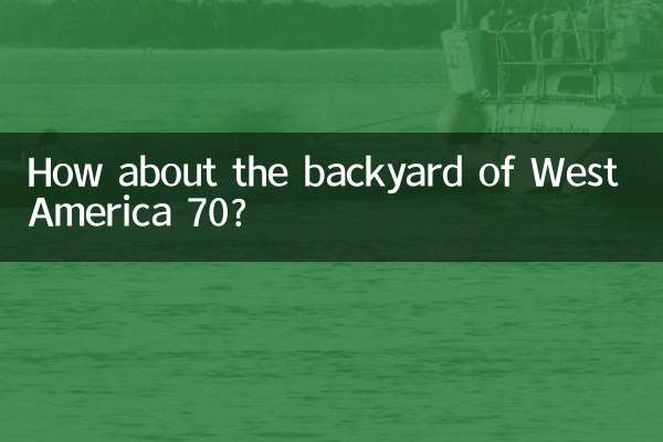 Wie wäre es mit dem Hinterhof von West America 70?