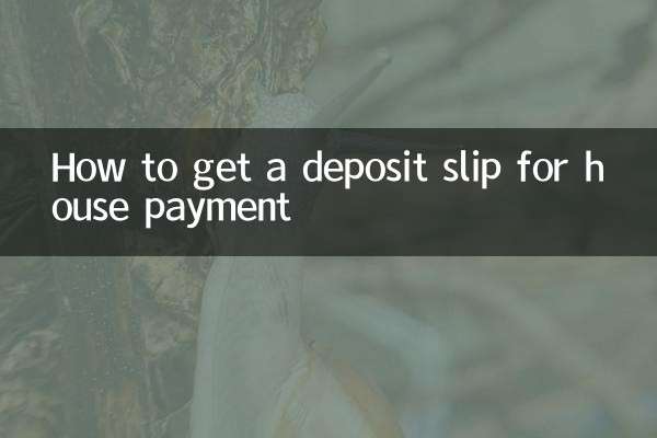 Como obter o comprovante de depósito para pagamento da casa