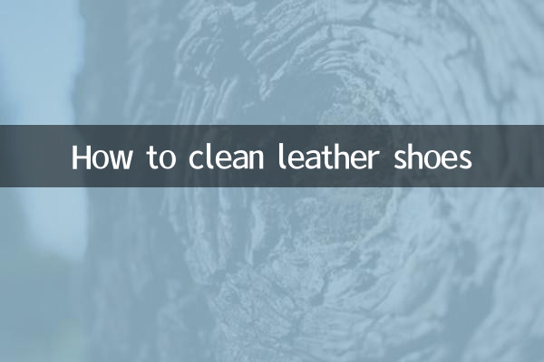 Cómo limpiar los zapatos de cuero