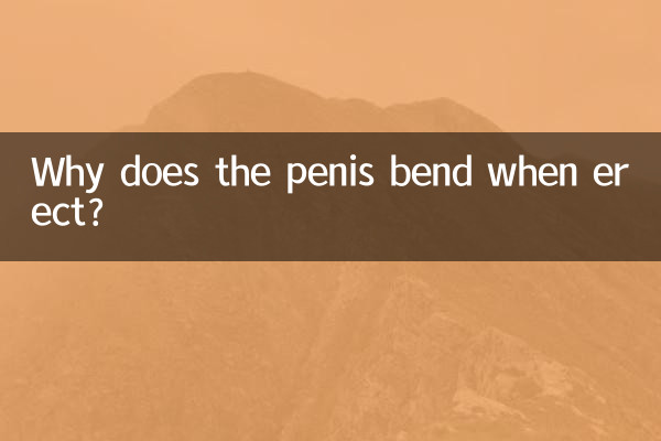 Warum krümmt sich der Penis im erigierten Zustand?