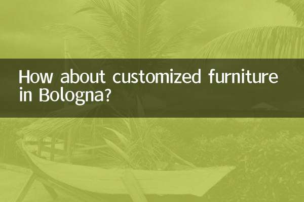 How about customized furniture in Bologna?