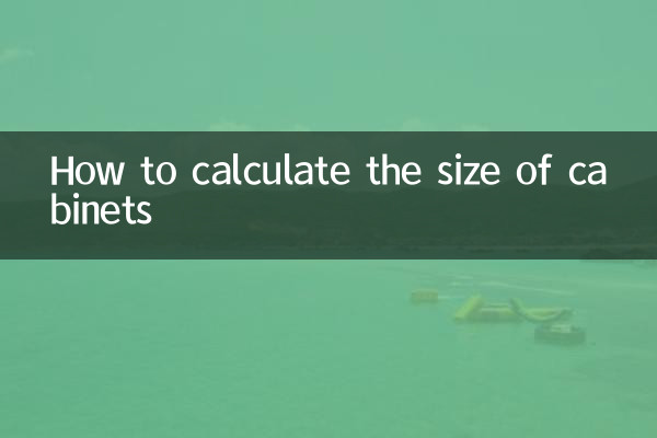 Como calcular o tamanho dos armários