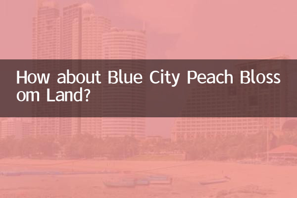 بلیو سٹی پیچ بلوموم لینڈ کے بارے میں کیا خیال ہے؟