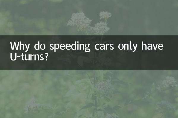 तेज रफ्तार कारों में केवल यू-टर्न ही क्यों होता है?