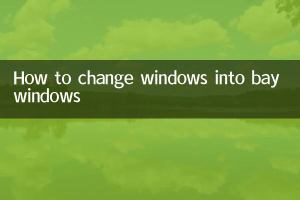 Comment transformer des fenêtres en baies vitrées