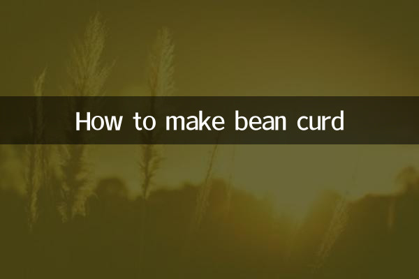 Como fazer coalhada de feijão