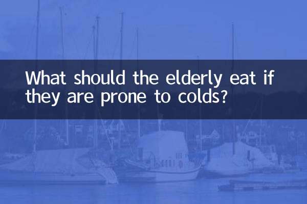 ¿Qué deben comer las personas mayores si son propensas a resfriarse?