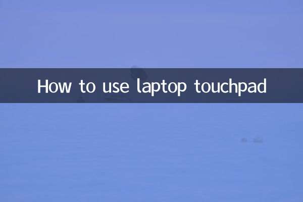 So verwenden Sie das Laptop-Touchpad