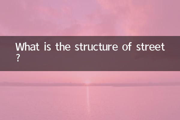 सड़क की संरचना क्या है?