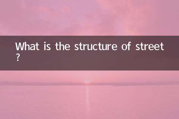 सड़क की संरचना क्या है?