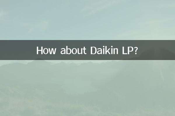 কিভাবে Daikin LP সম্পর্কে?