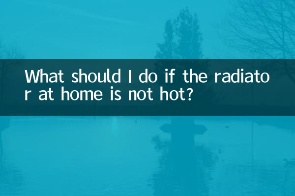 বাড়িতে রেডিয়েটার গরম না হলে আমার কী করা উচিত?