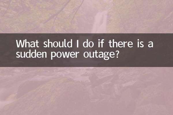 Cosa devo fare se si verifica un'improvvisa interruzione di corrente?