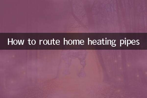 Como encaminhar tubos de aquecimento doméstico