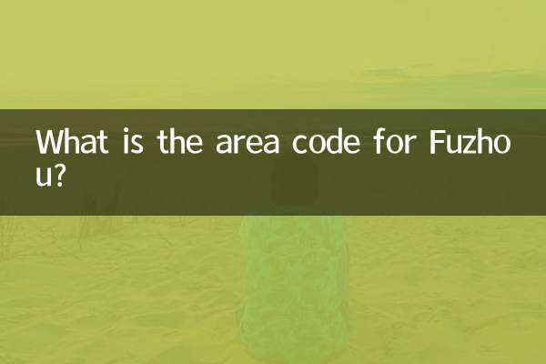 Wie lautet die Vorwahl von Fuzhou?